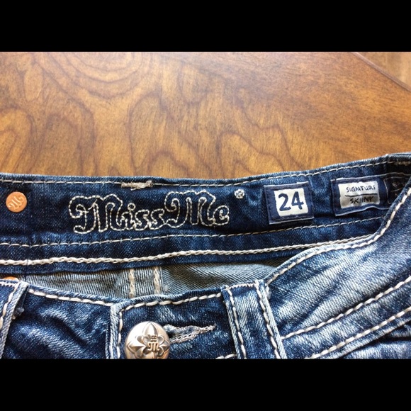 Miss Me skinny ankle, signature stretch 24 - Picture 6 of 6